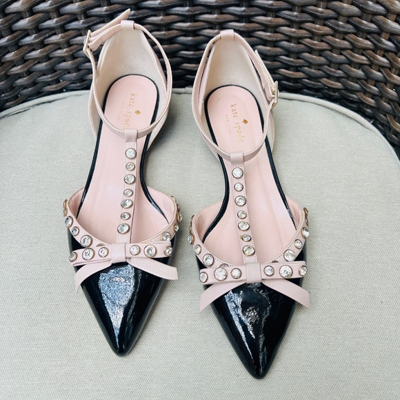 Kate Spade Rhinestone Flats - Picture 3 of 11